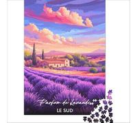 Affiche Côte D'azur Puzzles 1000 pièces | puzzle après un long trajet une activité relaxante pour le soir pour décompresser complètement à la maison en douceur38x52cm