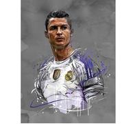 Affiche - Cristiano Ronaldo - CR7 - Décoration murale - 42cm x 54cm - Haute qualité - Résistante aux UV