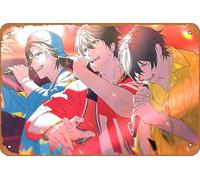 Affiche d'anime Hypnosis Mic, Ichiro Yamada, Saburo Yamada, Jiro Yamada Décoration murale rétro en métal 20,3 x 30,5 cm