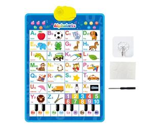 Affiche d'apprentissage parlant - Tableau blanc alphabétique électronique, Tableau d'enseignement pour un discours musical immersif | Affichage éducatif amusant pour les filles de la petite enfance