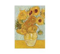 Affiche d'art classique - Impressionniste paysage fleurs A3 (Douze tournesols, Van Gogh)