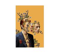 Affiche d'art David Bowie sur toile (15), décoration de chambre à coucher, paysage sportif, bureau, chambre, cadeau, style sans cadre, 30 x 45 cm