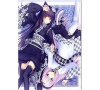 Affiche d'art mural Manga Anime,peinture sur toile chocolat vanille, affiches de dessins animés japonais, murs de chambre d'enfants, décoration de chambre de garçons et de filles, photos 50x70 cm