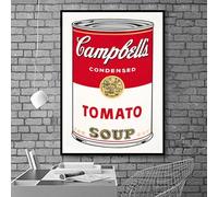 Affiche d'art mural Toile de peinture Andy Warhol soupe aux tomates abstraites murales décoratives, pour la décoration murale de cuisine de salon Pas de cadre (Size : 15.7x19.7in(40x50cm))