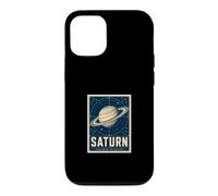 Affiche d'astronomie Spatiale Saturne Ringed Planet Coque pour iPhone 12/12 Pro