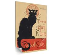 Affiche de chambre pour le mur 42x59,5 cm Tournée du Chat Noir | Tableau | Graphique | Art | Projet | Visuel | Création | Illustration | Photographie | Peinture | Composition