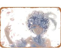 Affiche de dessin animé Black Butler, Doll (Black Butler) Décoration murale rétro en métal 20,3 x 30,5 cm