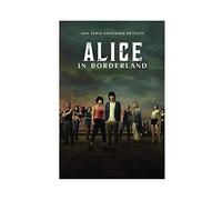 Affiche de film Alice au Borderland sur toile pour chambre à coucher, paysage sportif, décoration de bureau, chambre sans cadre, 50 x 75 cm