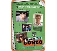 Affiche de film « Beware the Gonzo Power to the picked on » - 2011 - 20,3 x 30,5 cm - Pour maison, bar, pub, garage - Cadeau décoratif