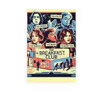 Affiche de film « Breakfast Club » sur toile - Décoration murale pour salon, chambre à coucher - Style sans cadre - 30 x 45 cm