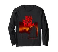 Affiche de Film d'horreur Evil Dead Burn pour Halloween Manche Longue
