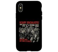 Affiche de Film d'horreur Vintage Effrayant pour Halloween Coque pour iPhone X/XS