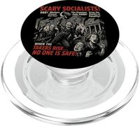 Affiche de Film d'horreur Vintage Effrayant pour Halloween PopSockets PopGrip pour MagSafe