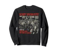 Affiche de Film d'horreur Vintage Effrayant pour Halloween Sweatshirt