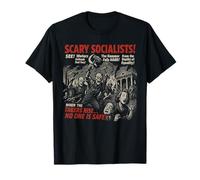 Affiche de Film d'horreur Vintage Effrayant pour Halloween T-Shirt