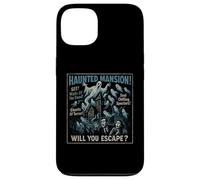 Affiche de Film Hanted Mansion Vintage Halloween Coque pour iPhone 13