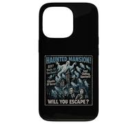 Affiche de Film Hanted Mansion Vintage Halloween Coque pour iPhone 13 Pro