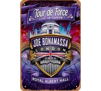 Affiche de film Joe Bonamassa : Tour de Force, Live in London - Night 4 (The Royal Albert Hall) Décoration murale rétro en métal 20,3 x 30,5 cm