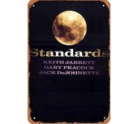 Affiche de film Keith Jarrett Standards Décoration murale rétro en métal 20,3 x 30,5 cm