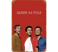 Affiche de film rétro « What the Folk?. Behind the Scenes of Queer as Folk » - 20,3 x 30,5 cm