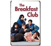 Affiche de film The Breakfast Club - Classique - Vintage - Cinéma - Café - Chambre à coucher - Garage - Art Déco - Cadeau créatif - Décoration murale - 20,3 x 30,5 cm