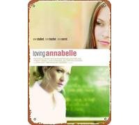 Affiche de film vintage Loving Annabelle en métal pour bar, restaurant, garage, café, décoration murale 20,3 x 30,5 cm