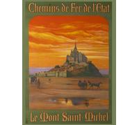 Affiche de la baie du Mont-Saint-Michel