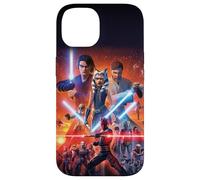 Affiche de la dernière Saison de Star Wars The Clone Wars Coque pour iPhone 14