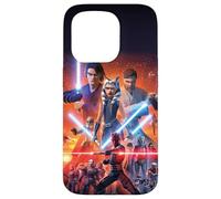 Affiche de la dernière Saison de Star Wars The Clone Wars Coque pour iPhone 15 Pro