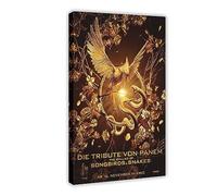 Affiche de la faim et jeux The Hunger Games La Ballade des oiseaux chanteurs et des serpents 2023 Poster sur toile Décoration murale pour salon, chambre à coucher, style cadre 20,3 x 2,5 cm