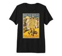 Affiche de l'armée Britannique See The World and Get Paid for Doing It T-Shirt Haut de Gamme