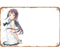 Affiche de manga Manaka Mukaido, Nagi No Asukara - Décoration murale rétro en métal - 20,3 x 30,5 cm