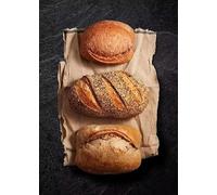 Affiche de pain Impressions alimentaires Peinture sur toile Art mural Images Cuisine Salle de boulangerie Décor à la maison Pas de cadre-B_30x40cm