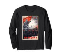 Affiche de Propagande soviétique Manche Longue