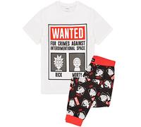 Affiche de Pyjama et sous-vêtement de Pyjama pour Hommes Rick et Morty Wanted XXL