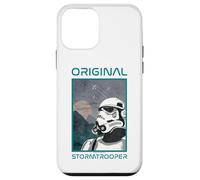 Affiche de Science-Fiction Stormtrooper Vintage Bleu Sarcelle Coque pour iPhone 12 Mini