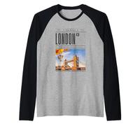 Affiche de Voyage de Londres, Culture Britannique, Ville de Londres Manche Raglan