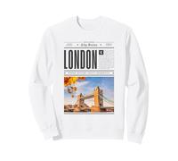 Affiche de Voyage de Londres, Culture Britannique, Ville de Londres Sweatshirt