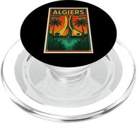 Affiche de Voyage en Ville d'Algérie rétro Vintage PopSockets PopGrip pour MagSafe