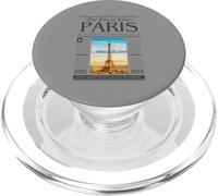 Affiche de Voyage Paris Culture Française Vacances Paris Paris PopSockets PopGrip pour MagSafe