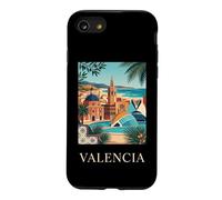 Affiche de Voyage Valence Espagne Architecture côtière Coque pour iPhone SE (2020) / 7/8