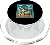 Affiche de Voyage Vintage Alger Algérie PopSockets PopGrip pour MagSafe