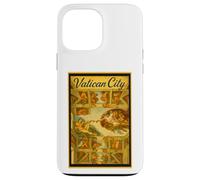 Affiche de voyage vintage Cité du Vatican Rome Italie Art graphique Coque pour iPhone 13 Pro Max