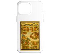 Affiche de voyage vintage Cité du Vatican Rome Italie Art graphique Coque pour iPhone 16 Pro Max
