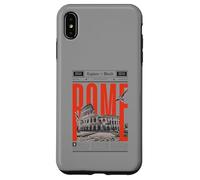 Affiche de Voyage Vintage de Rome, Vacances de Rome, Vacances de Rome Coque pour iPhone XS Max