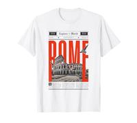 Affiche de Voyage Vintage de Rome, Vacances de Rome, Vacances de Rome T-Shirt