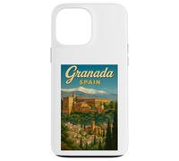 Affiche de Voyage Vintage des années 50 en Espagne Grenade Coque pour iPhone 13 Pro Max