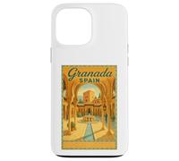 Affiche de Voyage Vintage des années 50 en Espagne Grenade Coque pour iPhone 13 Pro Max