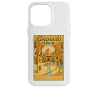 Affiche de Voyage Vintage des années 50 en Espagne Grenade Coque pour iPhone 14 Pro Max