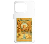 Affiche de Voyage Vintage des années 50 en Espagne Grenade Coque pour iPhone 16 Pro